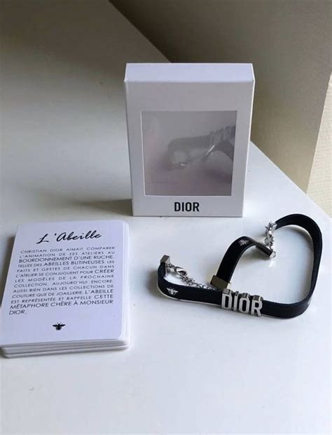 dior matte black bee bracelet|Dior Bee Bracelet .